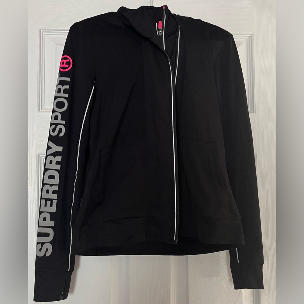 Superdry sport zip up!  Excellent condition!  Double zip!  Lightly worn!